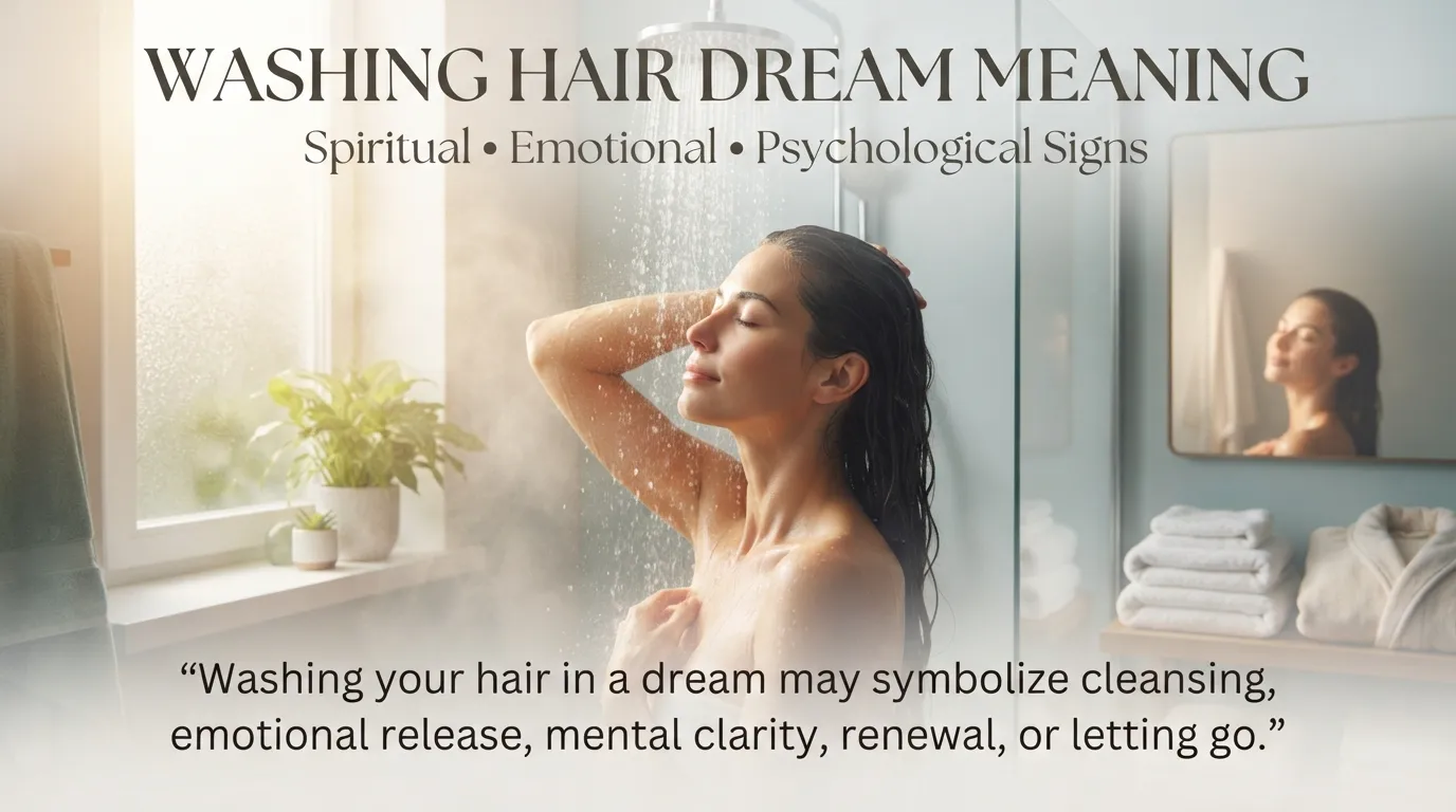 Washing Hair Dream Meaning